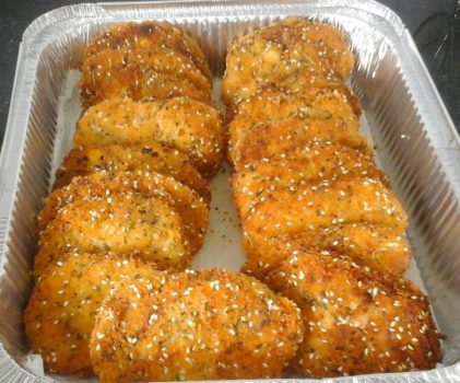 שניצל תירס פטריות צמחוני
