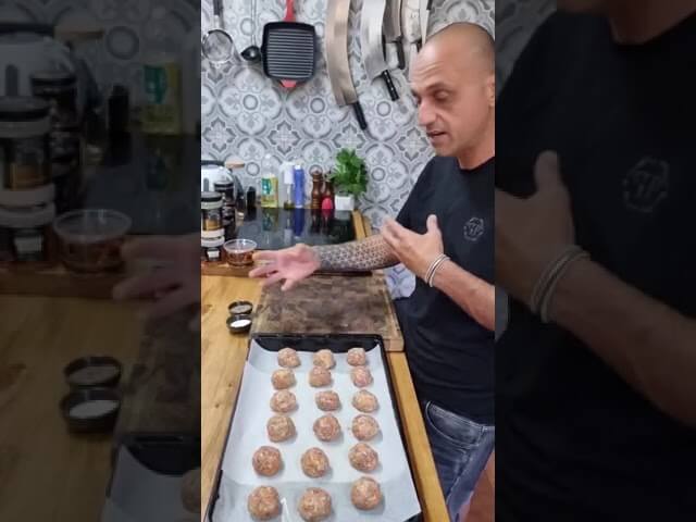 קציצות בשר ברוטב בתנור