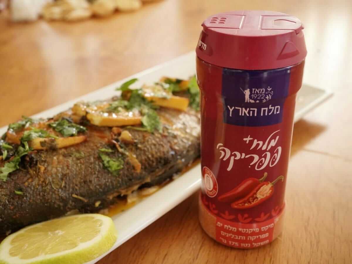 דג לברק בתנור
