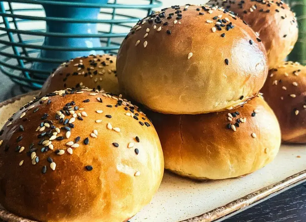 לחמניות בריוש להמבורגר מתכון מושלם