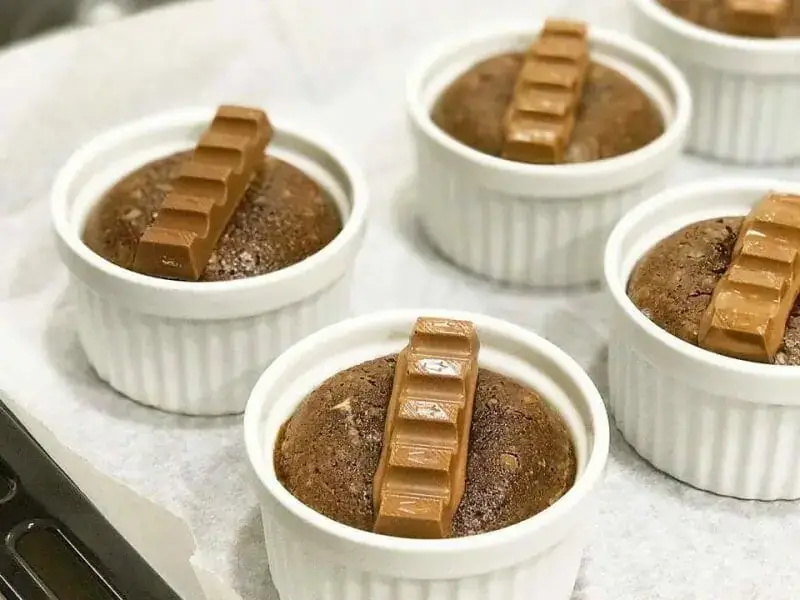 סופלה שוקולד לבן מתכון