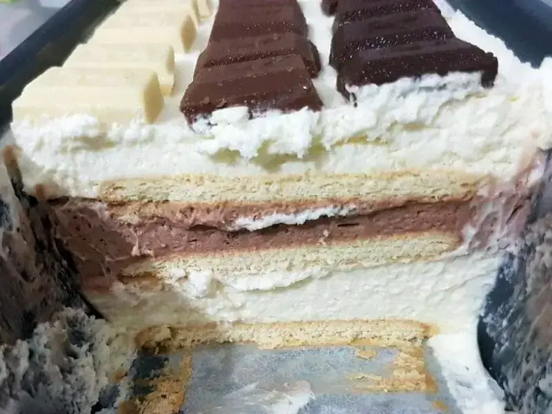 עוגת ביסקוויטים טעימה בטירוף