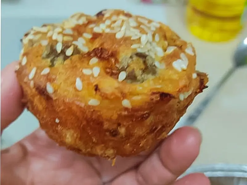 מאפינס זיתים נדיר ב-3 דקות