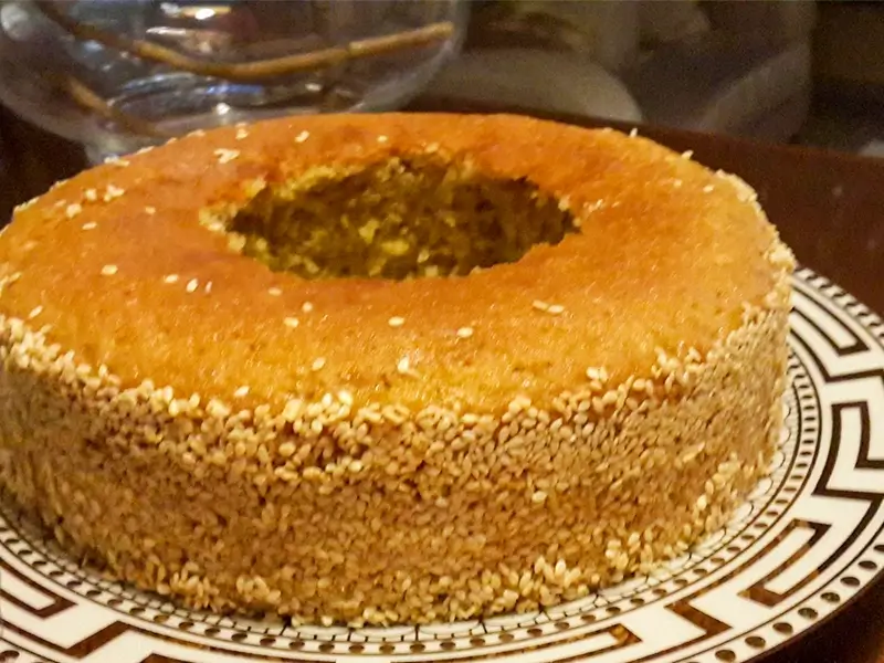 עוגת טחינה משגעת ללא מיקסר