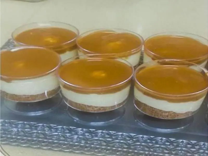קינוח גבינה וניל מתכון נדיר